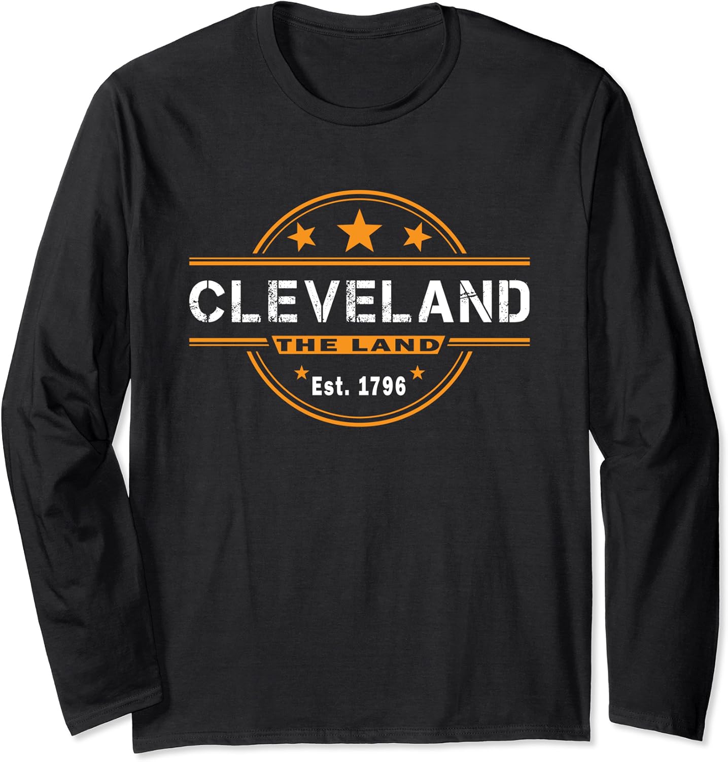 Vintage Inspired Cleveland Gifts for Fans of Cleveland Ohio Long Sleeve